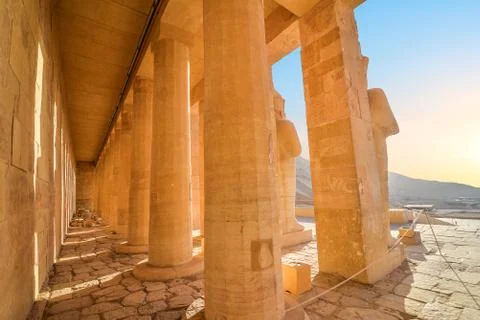 Columns and statues Stock Photos