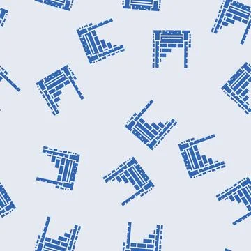 Columns building structure glyph seamless pattern Ilustración de archivo