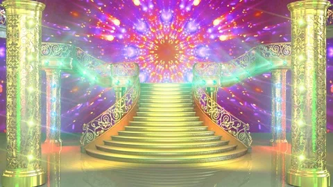 COLUMNS GOLD Video stock 112583967