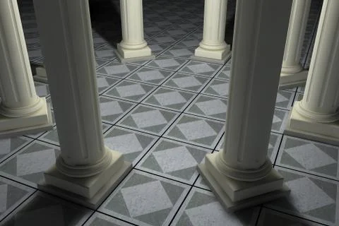 Columns Stockillustratie