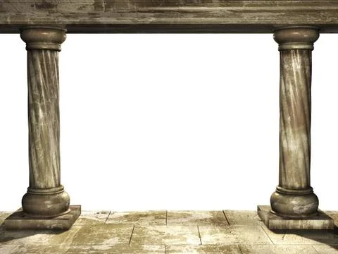 Columns Stock Illustration