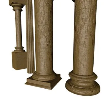 Columns Stock Illustration