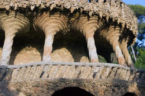 Columns stone aqueduct 写真素材