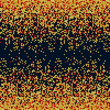 Columns of tiny circles Stock Illustration