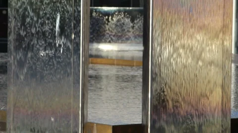 Columns of water 库存影片 36381505