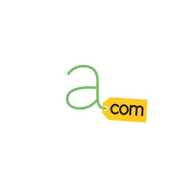 A com Logo concept, branding, creative simple icon Stock Illustration