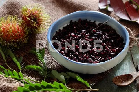 Com ruou, fermented glutinous rice Stock Photos