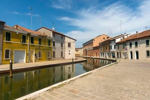Comacchio (italy) 写真素材