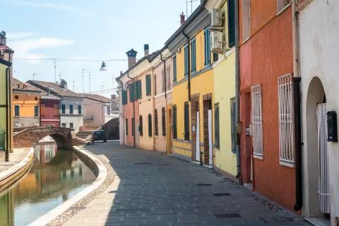 Comacchio (italy) 写真素材