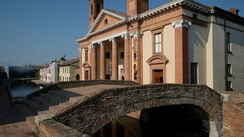 Comacchio (Po delta) Stock Footage 95316161