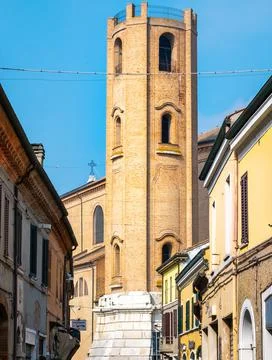 The Comacchio tower in broad daylight Stock Photos