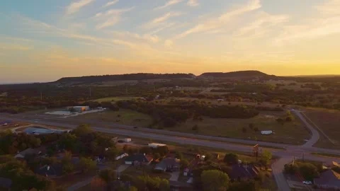 Comanche Peak Zoom Video stock 250496269