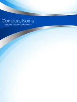 Comapny brochure design Stock Illustration