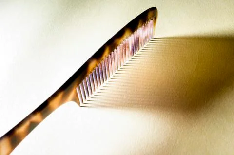 Comb, close-up Stock Photos