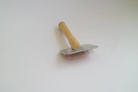 Comb for combing dog or cat hair Stock Photos