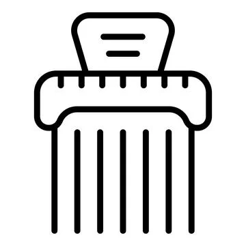 Comb hair icon outline vector. Salon beauty Stock Illustration