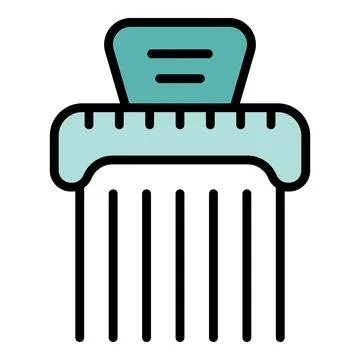 Comb hair icon vector flat Stock Illustration