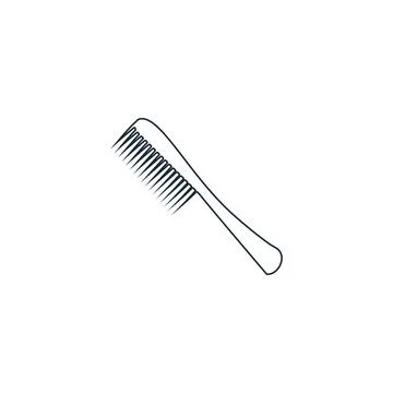 Comb Icon Design Template Elements 스톡 일러스트