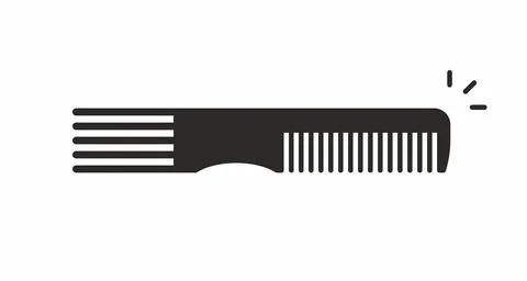 Comb icon Stock Illustration