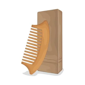 Comb Illustration Stock Illustration