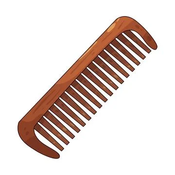 Comb illustration Stock Illustration