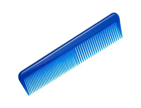 Comb isolated with a clipping path Foto stock