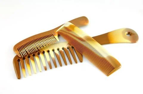 Comb isolated on white background Stock Photos