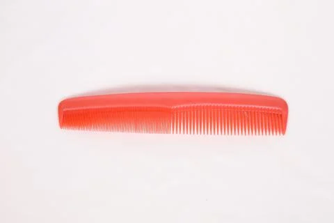 A comb made of virgin plastic Stock Photos