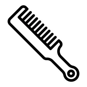 Comb Vector Icon Design Illustration Stock Illustration