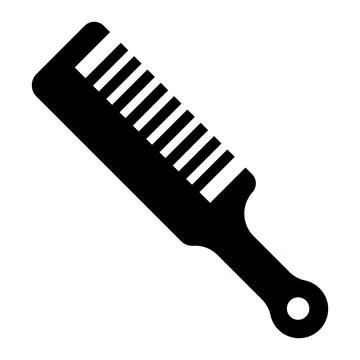 Comb Vector Icon Design Illustration Stock Illustration