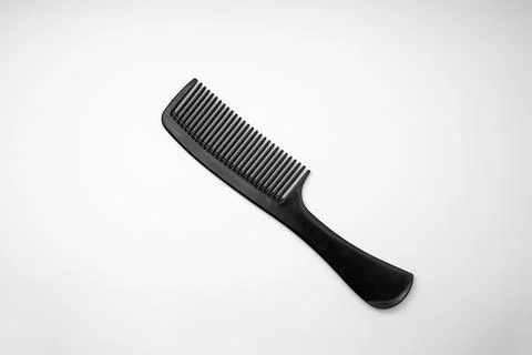 Comb on white background, object shot . Stock Photos