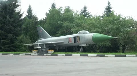 Combat Aircraft of the SU-15 Stock Footage 10825351