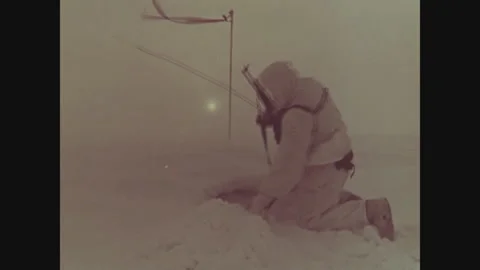 Combat duty in the Arctic Stock Footage 152891859