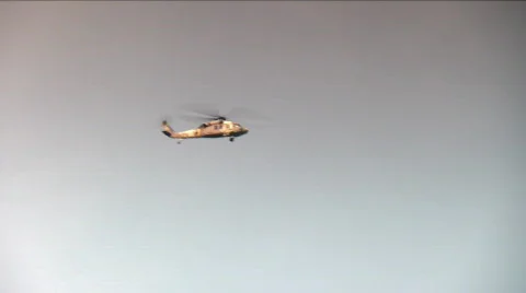 Combat Helicopter 2  Stock Footage 711083