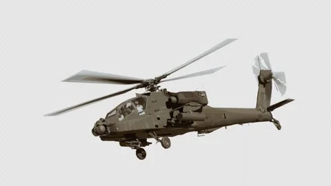 COMBAT HELICOPTER Stock Footage 253774638
