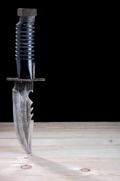 Combat knife Stock Photos