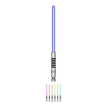 Combat light saber cartoon vector graphic 스톡 일러스트