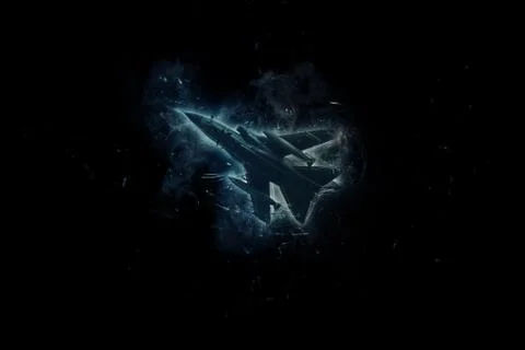 Combat plane disaster Stock Photos