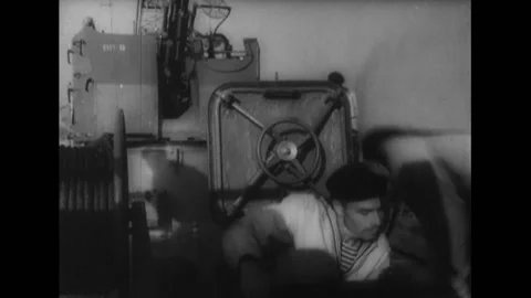 Combat readiness on the ship Stock Footage 140586018