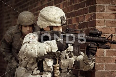 Combat Scene Stock Photos