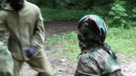 Combat Special Forces training Stock Footage 70950768
