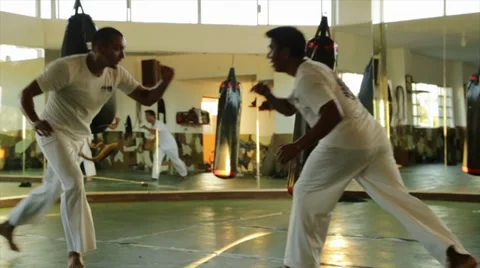 Combat Training Stock Footage 38352679