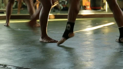 Combat Training Stock Footage 38353578