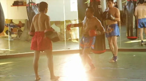 Combat Training Stock Footage 38353973