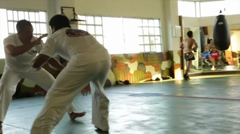 Combat Training Stock Footage 38354232