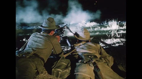 Combat training. Soviet army Stock Footage 166306623