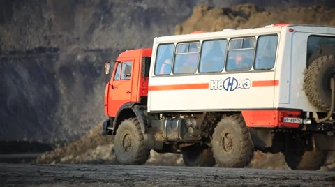 Combination bus Stock Footage 47112607