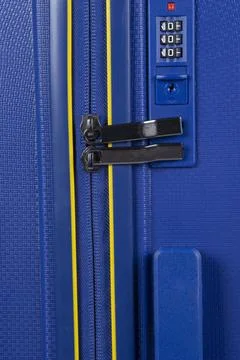 Combination code lock, three numbers numerical password suitcase lock mecha.. Stock Photos