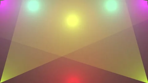 A combination of lights and colored light rays in the background Vidéo 312988768