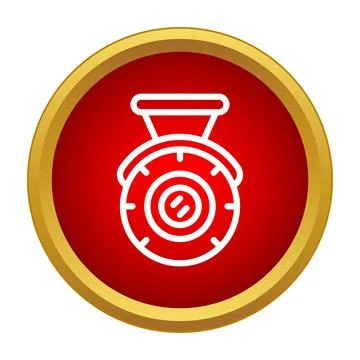 Combination lock icon indicating security and protection Stock Illustration
